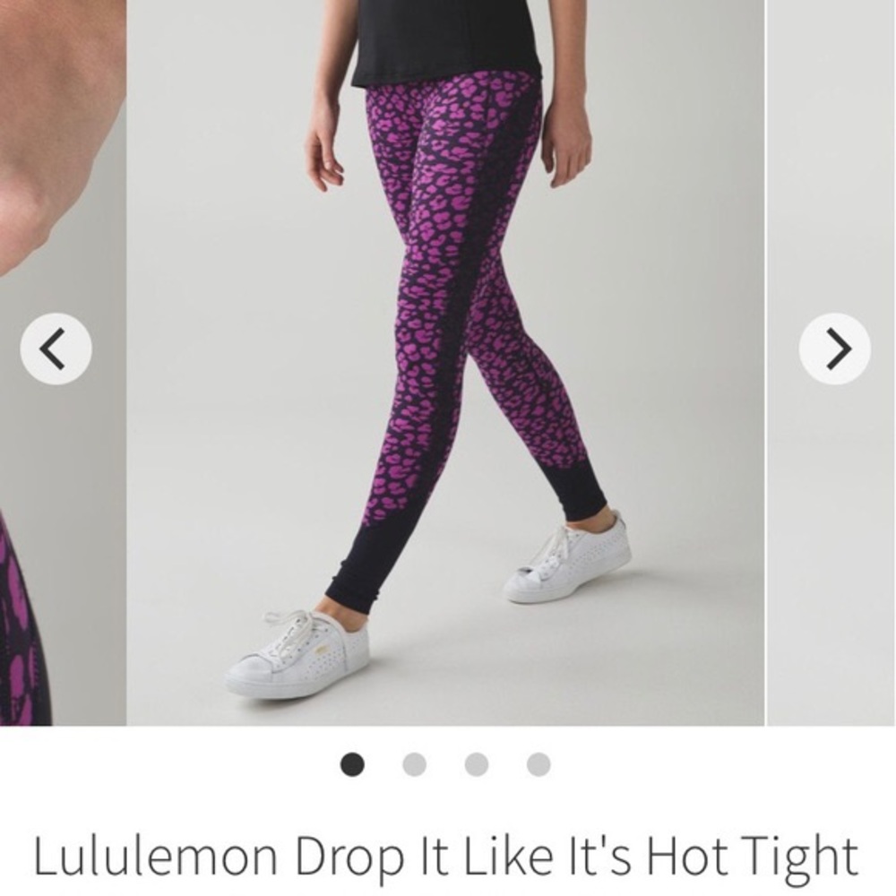Lululemon drop it like it’s hot tights